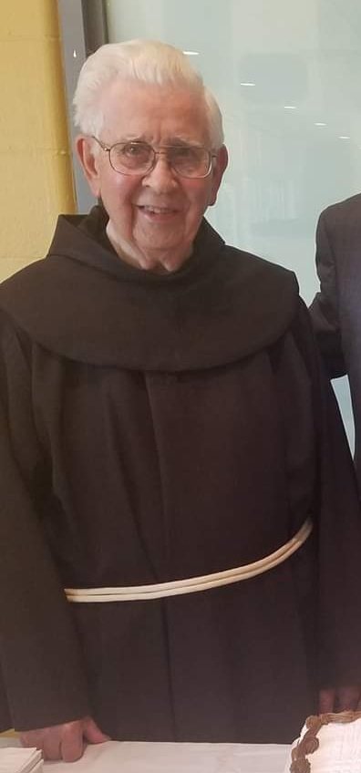 Lord, have mercy.
Christ, have mercy.
Lord, have mercy.

Just received word that a good friend of mine departed to the nearer presence of Jesus at 103 years old.

I attended a Franciscan University where he lived. 75 years a priest.

On we press to the resurrection, Fr. Irenaeus!