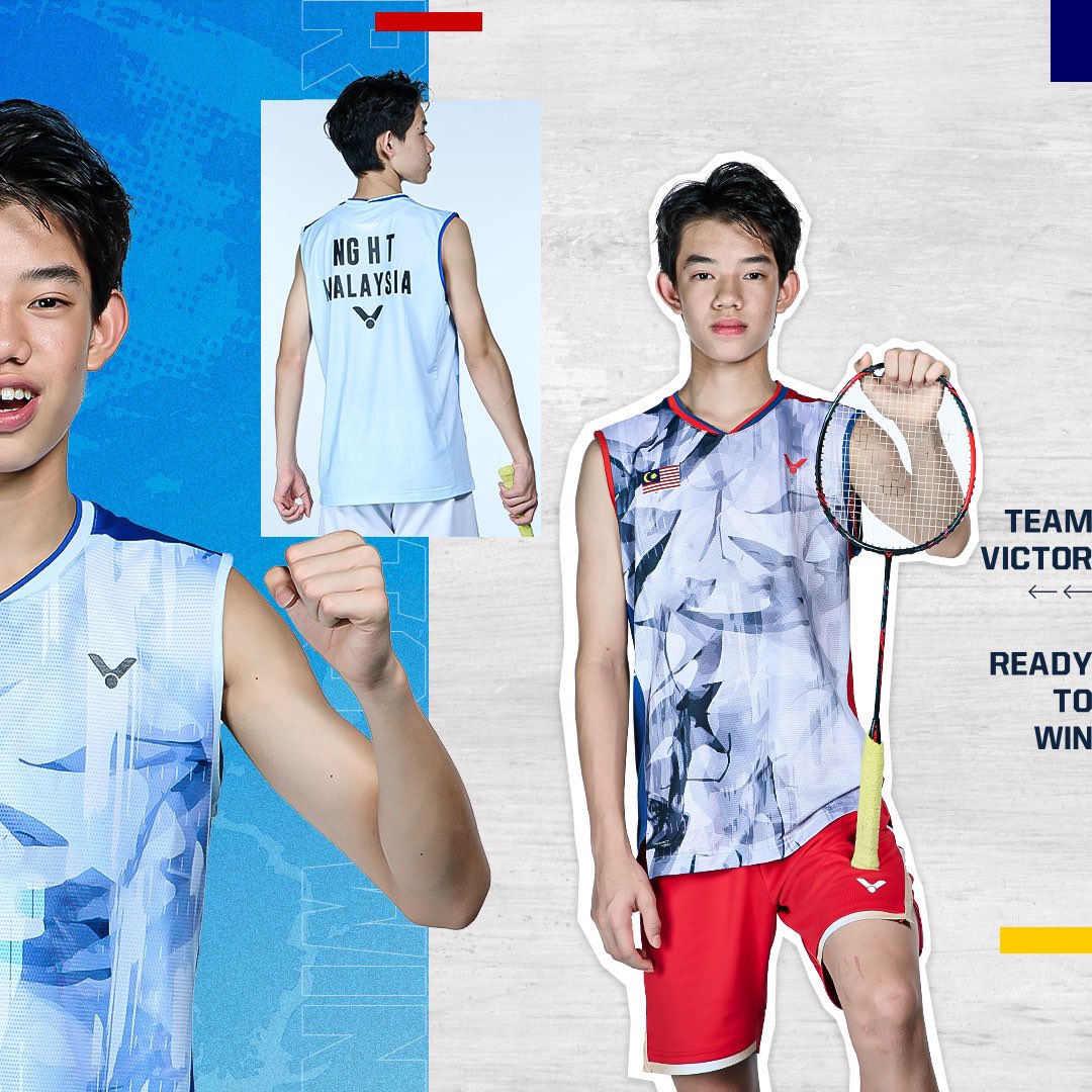The newest addition to our junior #TeamVICTOR lineup is Quinton Ng Hao Tong! 🏸

At just 14 years old, Quinton is already a familiar face in local junior tournaments in Malaysia, having started training at a young age and winning a couple of notable underage tournaments.

Welcome