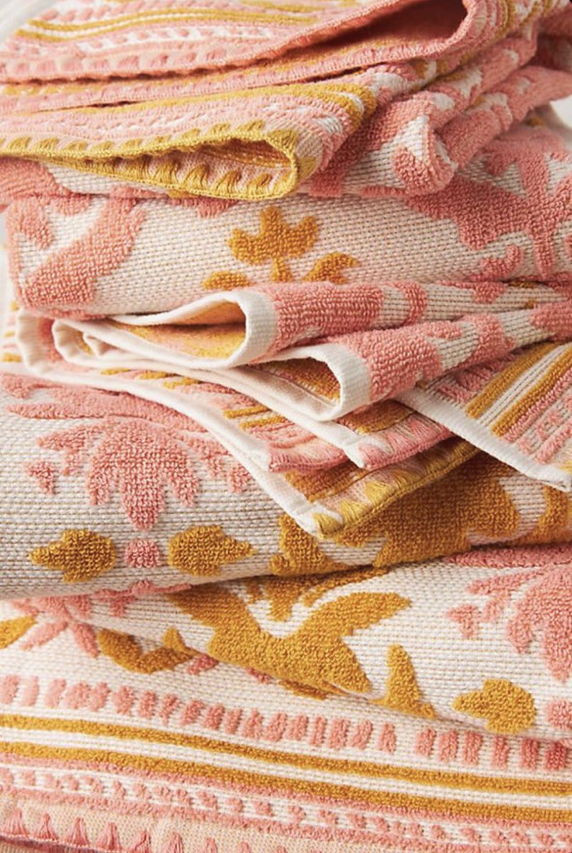 Pretty:  Merida Towel Collection
#Anthropologie