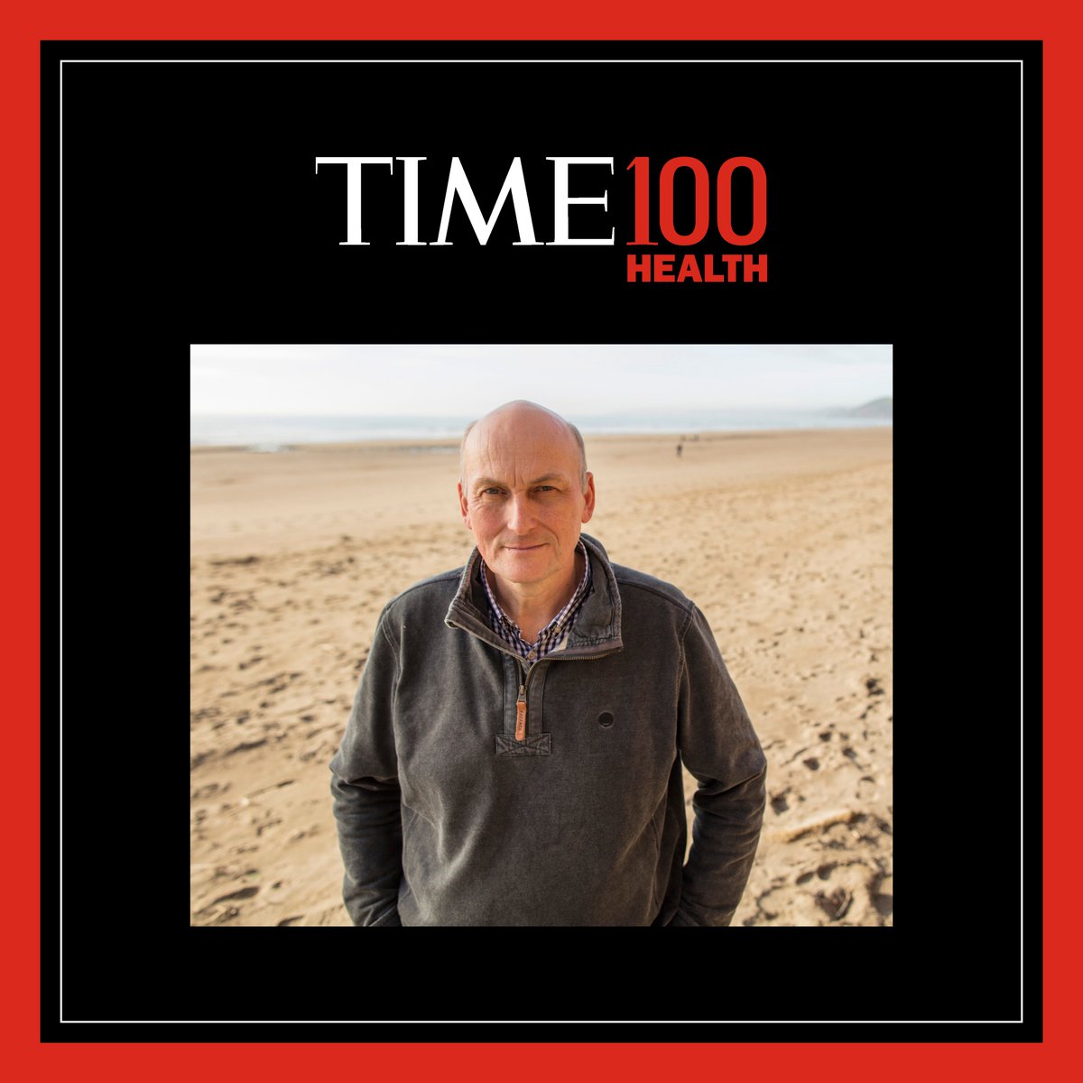 Professor Richard Thompson OBE FRS, Head of our International Marine Litter Research Unit, has been named in @TIME's list of the 100 Most Influential People in global health. plymouth.ac.uk/news/microplas… #TIME100HEALTH