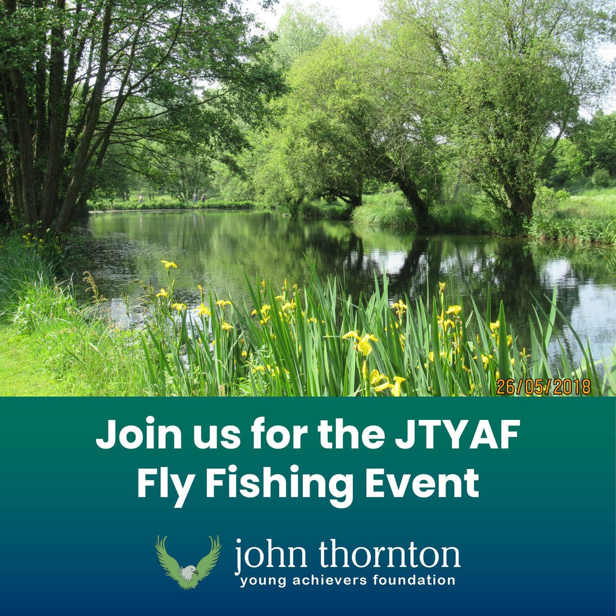 Join us for the #JTYAF #fishing event on Saturday 22nd June 🎣 The price is £80 for 4 fish which includes a donation to the charity and a day rod licence will be required. Tea and coffee will be served during the day and BBQ hot dogs will be provided at midday. #charity