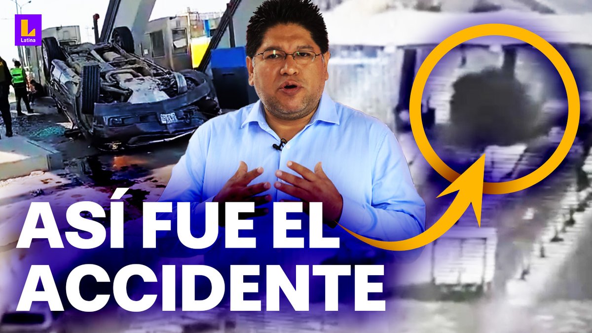 🚨 Rennan Espinoza: Nuevos videos del accidente donde está implicado el alcalde de Puente Piedra. #VIDEO ➡️ youtu.be/0Hidm6GPQho 📲🖥️ Suscríbete a nuestro canal de YouTube. #LatinaNoticias