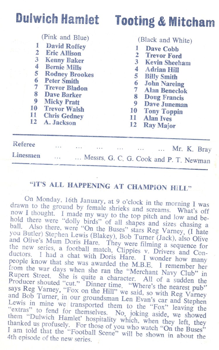 dhfcwordsandpi1's tweet image. 1973