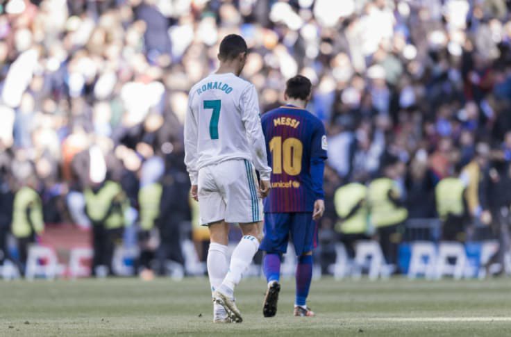 Lionel Messi & Cristiano Ronaldo always give us the best backshots