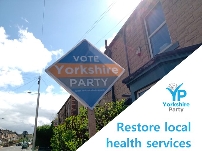 Yorkshire Party Cllrs fight for local health services
Why should you have to travel miles for treatment?
#YorkshireParty #DrBob4Mayor
#LocalElections #LocalElections2024 #WestYorkshireMayor