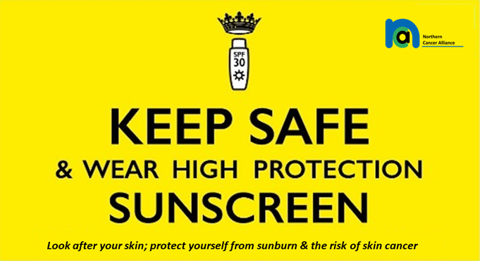 Summer is (hopefully) on its way! Make sure to protect your skin by using sunscreen with high UVA protection of at least SPF 30. Remember to apply it every two hours while out in the sun.

#SkinCancerAwarenessMonth