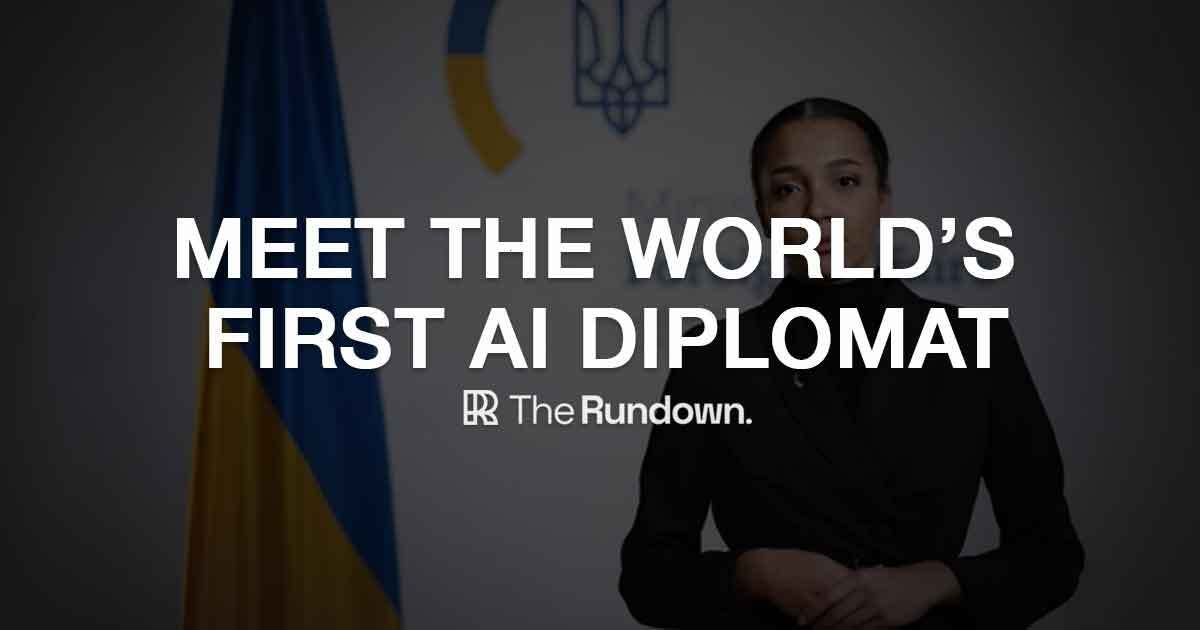 Top stories in AI today: -Ukraine’s new AI spokesperson -Create infinite styles with new Midjourney -Google Chrome gets Gemini shortcut -AI model predicts drug effectiveness -6 new AI tools & 4 new AI jobs Read more: therundown.ai/p/meet-the-wor…