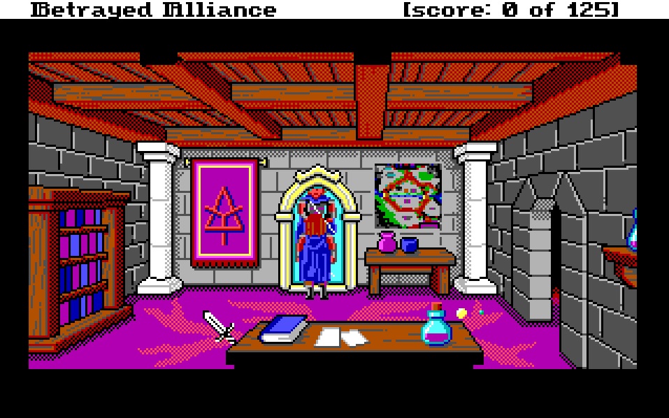 🚨 OUT NOW - for FREE!🚨
Yup, Betrayed Alliance: Book 1 is now available here: rjslattery.com/betrayed-allia…
Enjoy a new Sierra-style adventure game, dos-based, type-parser, and 100% free!
#adventureGame #indieGame #freeGame