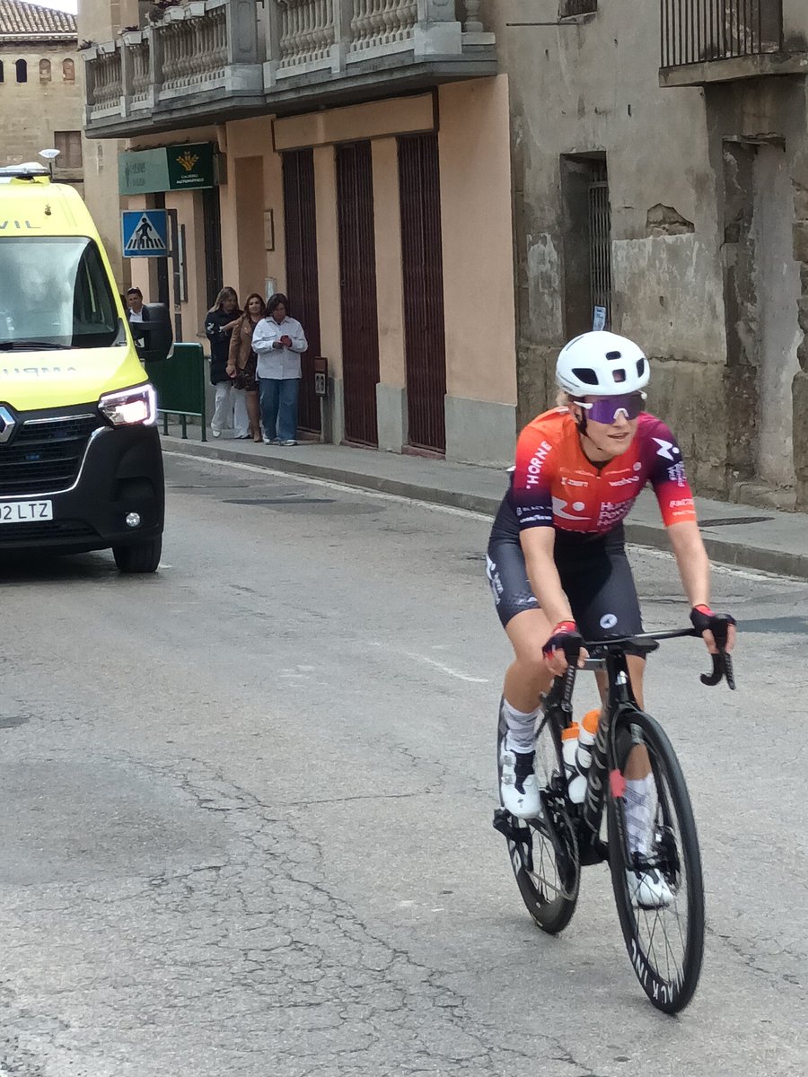 In Ayerbe at the Vuelta Feminina