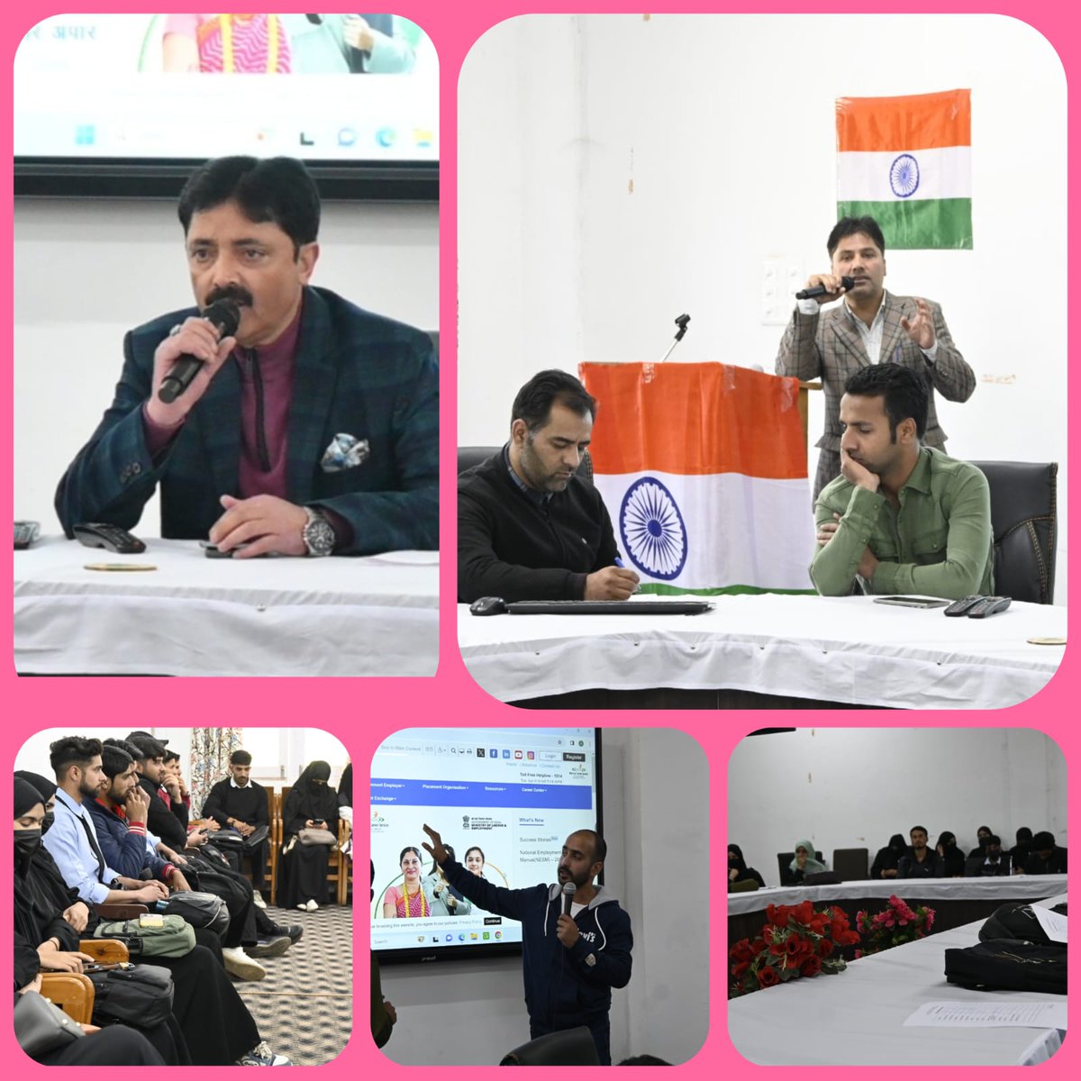 District Employment and Counseling Centre Organizes Career Counseling Event at Government Polytechnic College Bandipora.
The Event featured sessions on Career  Development, Employment Trends and Skill Training.
<a href="/dcbandipora/">Deputy Commissioner Bandipora</a> <a href="/dicbandipora/">Information & PR, Bandipora</a> <a href="/DirEmpjk/">Directorate Of Employment J&K</a> <a href="/MissionYouth_JK/">Mission Youth JK</a>