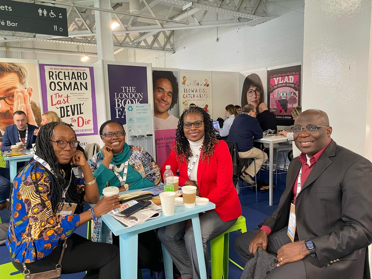 Mercy Kirui (Second from right), Senior Manager Content at eKitabu, was at the London Book Fair from 12 to 14 March 2024, where she also chaired a panel on Publishing for Sustainable Development in Africa. Read about Mercy’s experience at the book fair: booksinafrica.ekitabu.com/blogs/ekitabus…