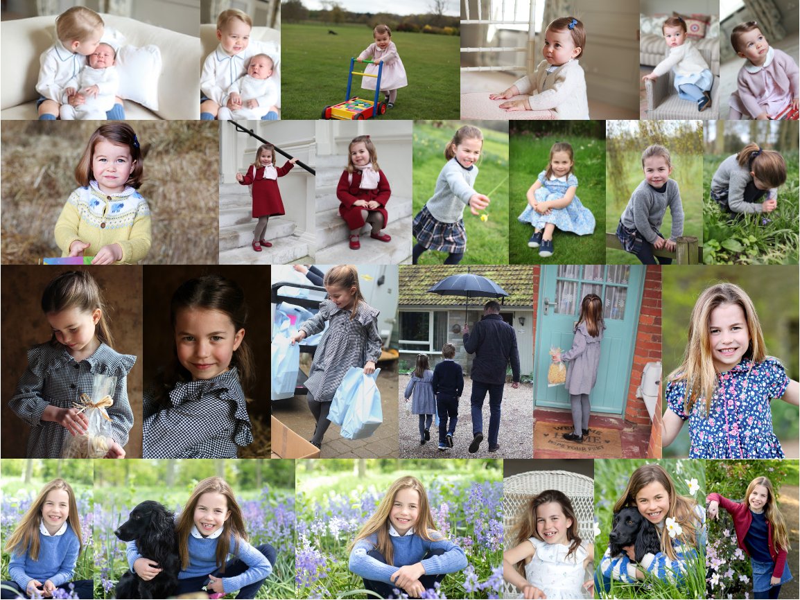 HRH Princess Charlotte of Wales Birthday Photos 2015-2024 Wishing a very Happy 9th Birthday to Princess Charlotte!