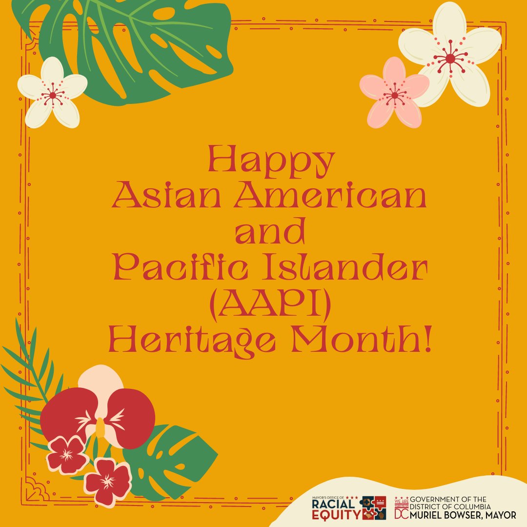 #HappyAsianAmericanandPacificIslanderHeritageMonth!
