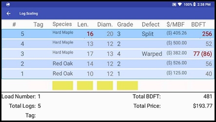 Log Scaling with the VDTS System and Realwear Navigator™ 500 More: bit.ly/3lo72yP #handsfree #voicetechnology #realwear #wearabletechnology #logging #logscaling