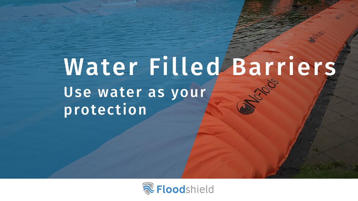Water filled barriers are cleverly designed to use water to form a strong and flexible shield against floodwaters. Learn more about the benefits and how they work. 💦 floodshield.com/pages/water-fi… #Floodshield #waterfilledbarrier #protectyourhome #floodbarrier #flooddefence