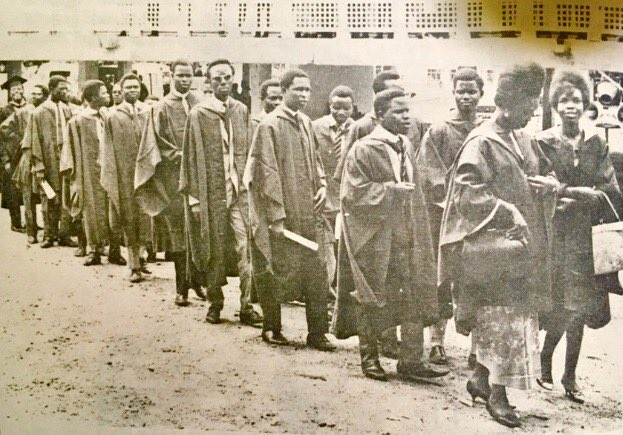 Obafemi Awolowo University (then Univeristy of Ife) first Ever Convocation!