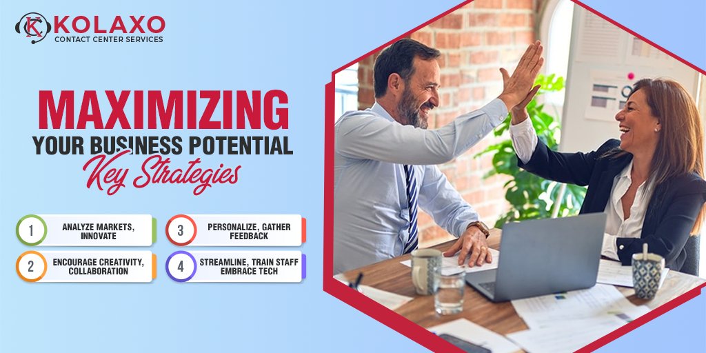 Maximizing Your Business Potential: Key Strategies

Visit our website: bit.ly/3N6ZpcF
Email: inquiry@kolaxoccs.com
.
.
#kolaxoccs #customerexperience #businessgrowth #businessowner #customersatisfaction #customerservice #customercare #business #customersupport