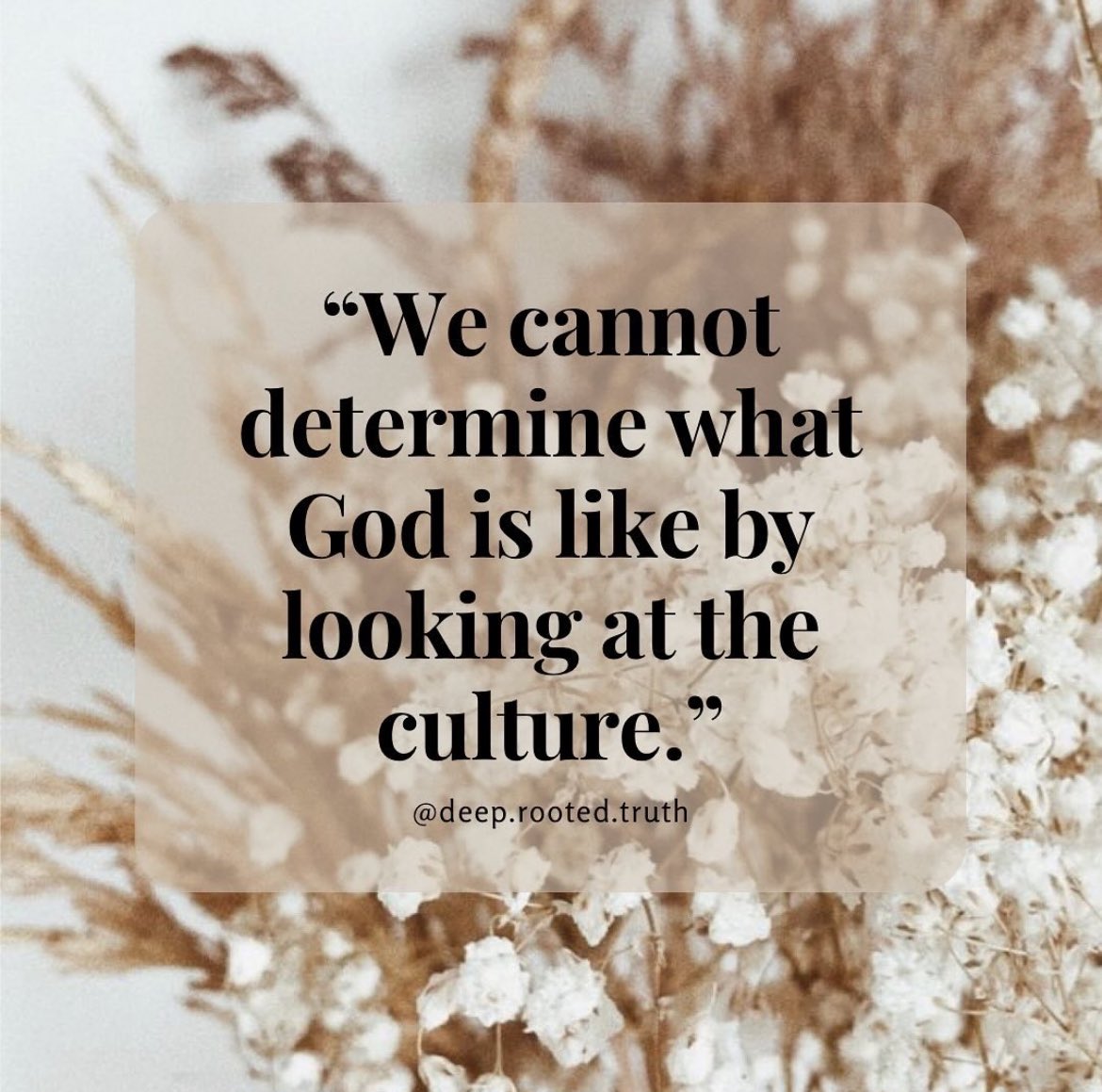 This is so true. This culture has completely removed God. That is why society has decayed. Let's put God back in. ❤️