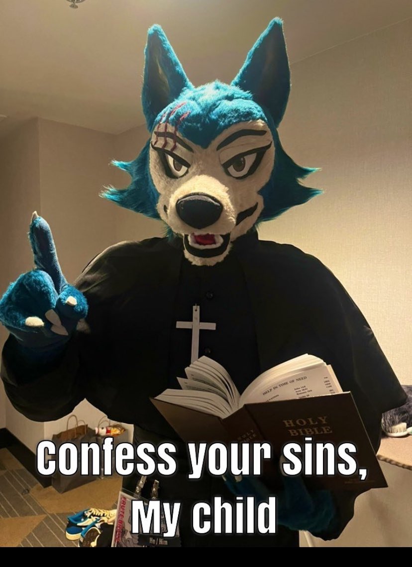 Furry priests are a thing Send this to a Christian you know