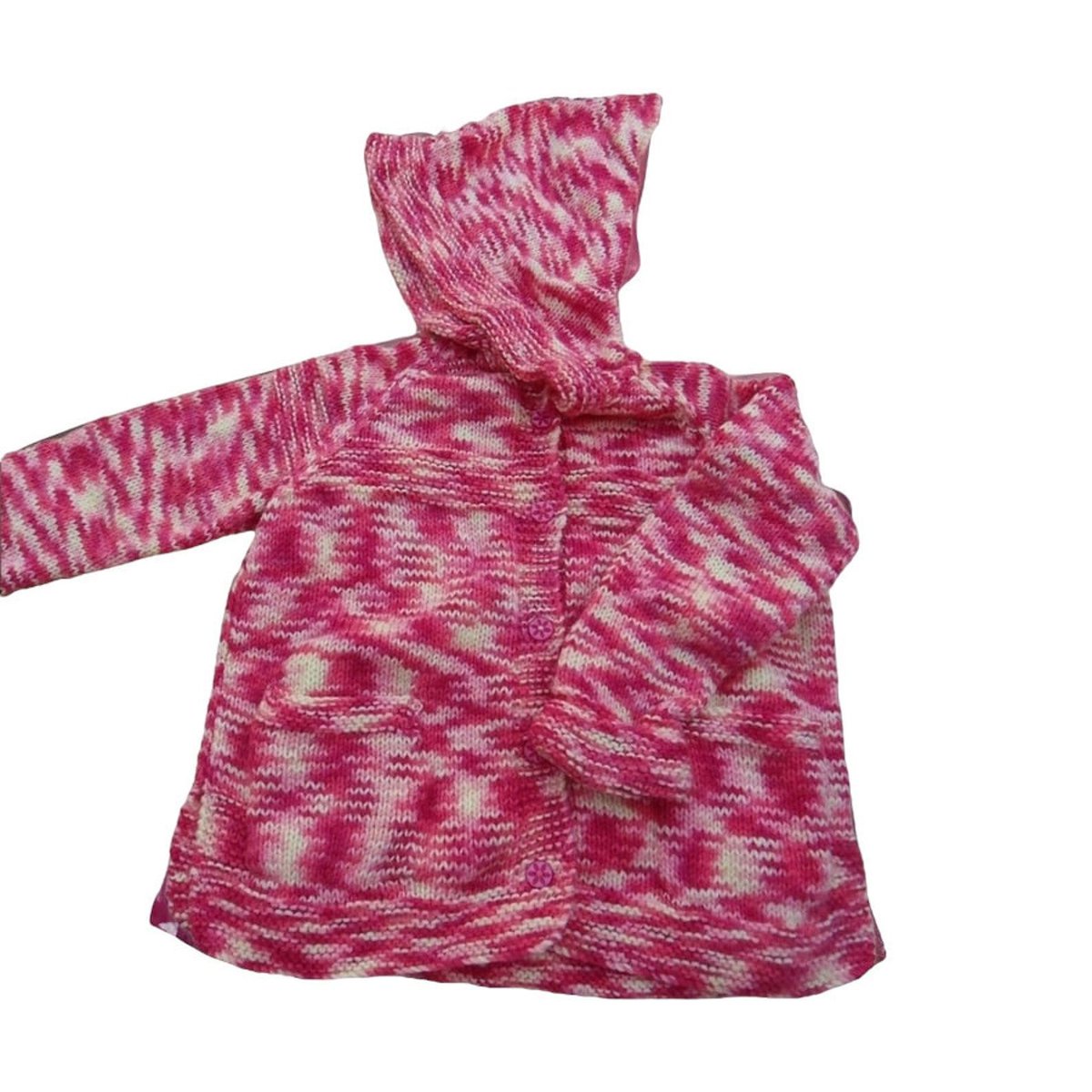 Looking for a unique children's gift? This hand-knitted, hooded girls cardigan in vibrant red and yellow is perfect for 3-4 years old. Handmade with love, find it on #Etsy at #Knittingtopia. #handmade #childrensknitwear #mh#MHHSBD #craftbizparty knittingtopia.etsy.com/listing/170832…