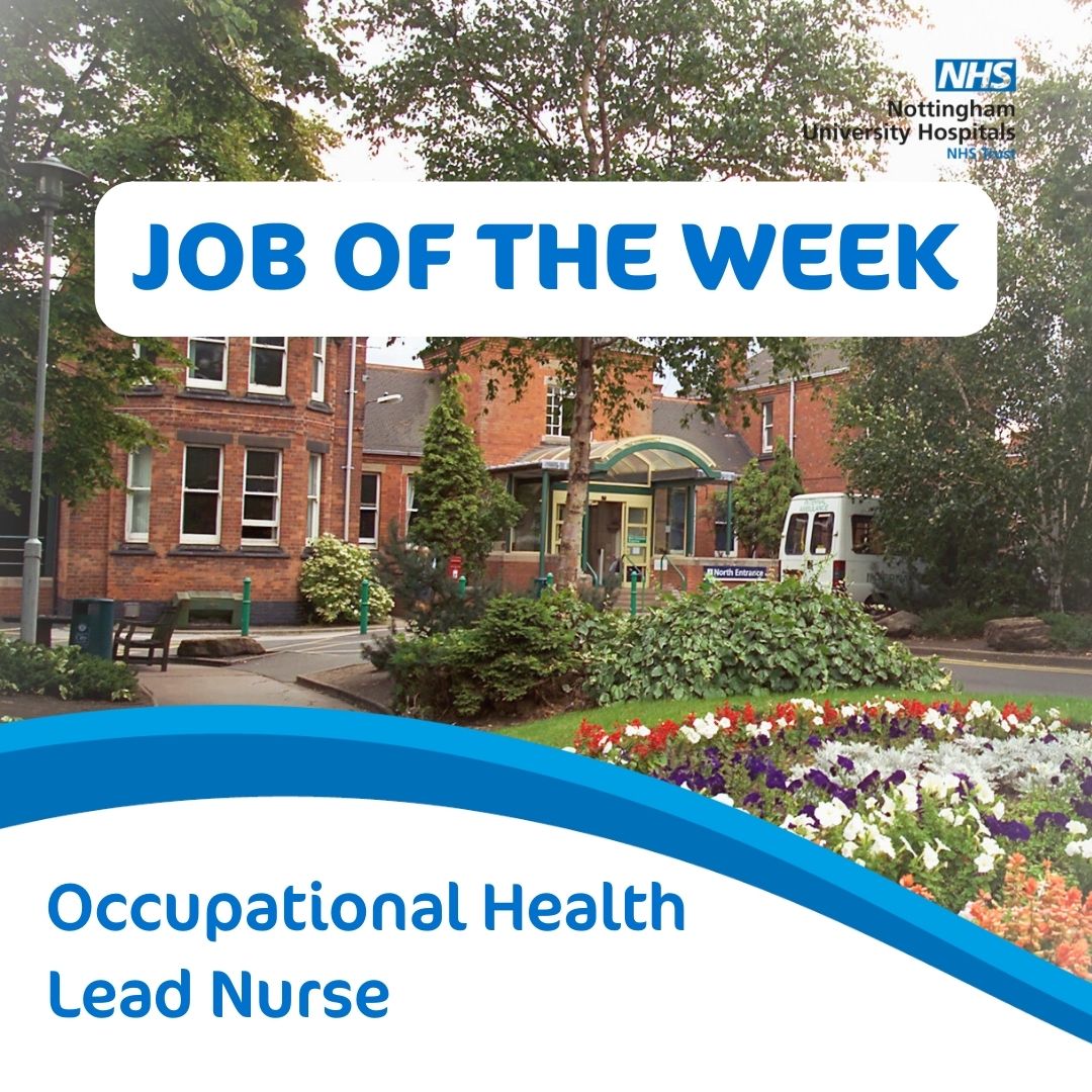 Are you a passionate nurse with leadership skills? Join our team at NUH as an Occupational Health Lead Nurse and play a vital role in ensuring the well-being of our staff.  

Apply through the link in the comments
#Joboftheweek #NHS #Nursing