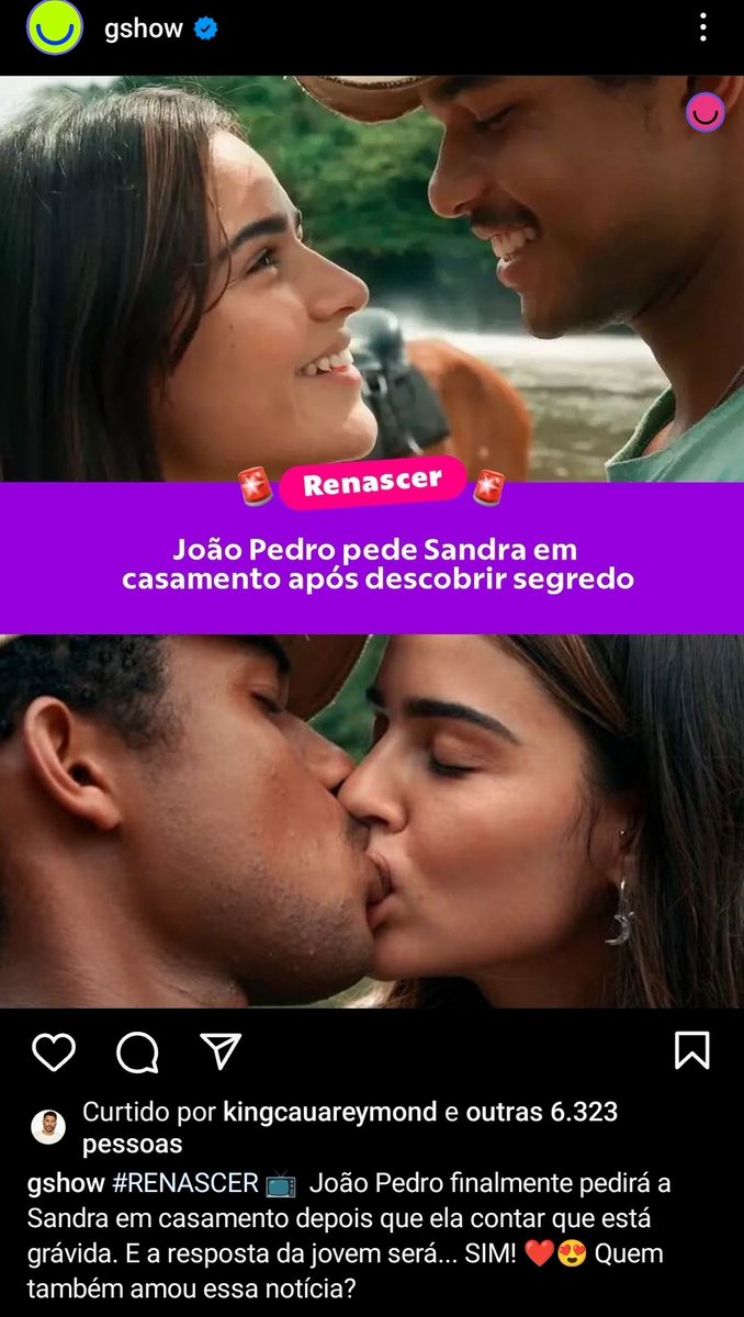 Gshow tá rápido mais eu fui mais kkkkkkkkkkk #Renascer 🗡️