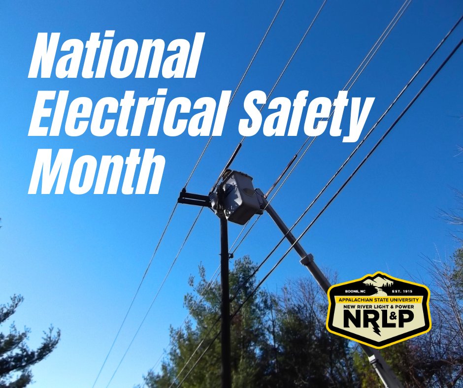 May is #NationalElectricalSafetyMonth!

We're starting off with overhead powerline safety ⚡ Did you know? 39% of all electrical workplace fatalities were caused by overhead powerlines.

Visit esfi.org/overhead-power… to learn more and #StaySafe!

#KnowledgeIsPower #ESFI #NRLP