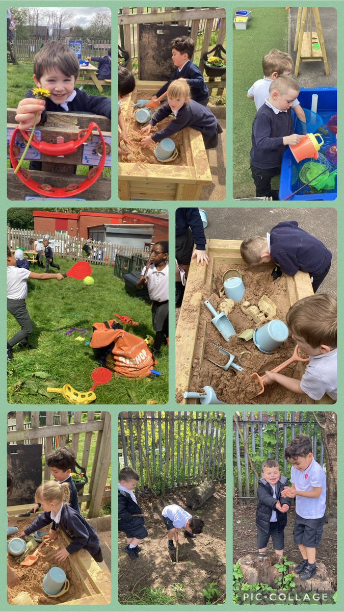 And just like that…week 3 is almost over. We can’t believe how fast the term is going to- we are happy to see the sunshine ☀️ out. We have been looking for bugs and making homes for them near our mud kitchen.