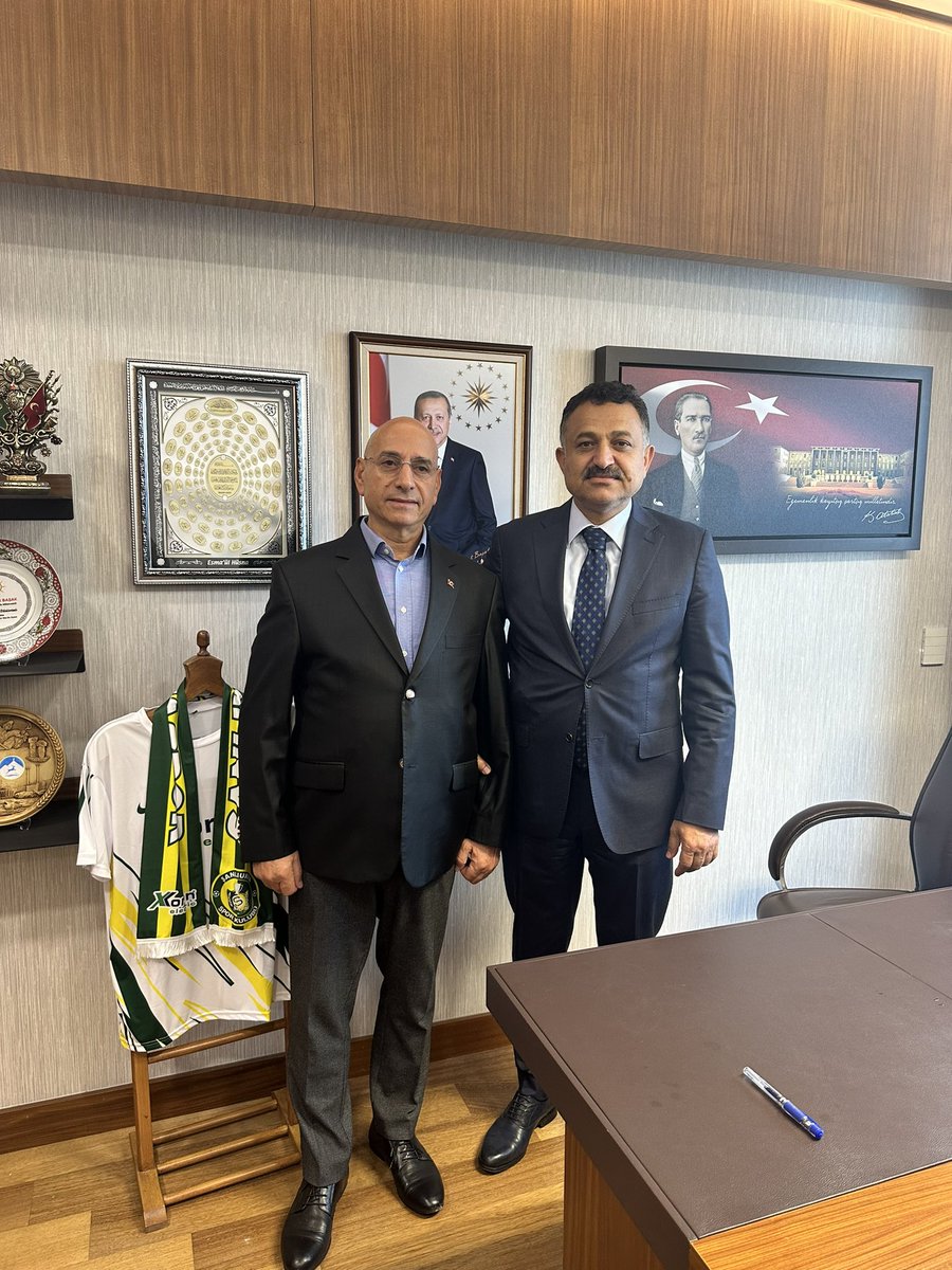 📍TBMM'de Bizleri ziyarette bulunan Türk Arap İş Adamları Konfederasyon Başkanvekili Abdulkadir Özcan'a nazik ziyaretlerinden dolayı teşekkür ederim.