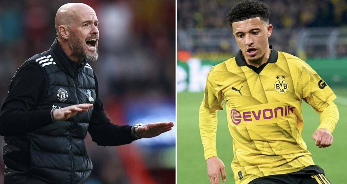 🗣️ Erik ten Hag makes telling Jadon Sancho comment after Champions League heroics #MUFC | @DiscoMirror mirror.co.uk/sport/football…