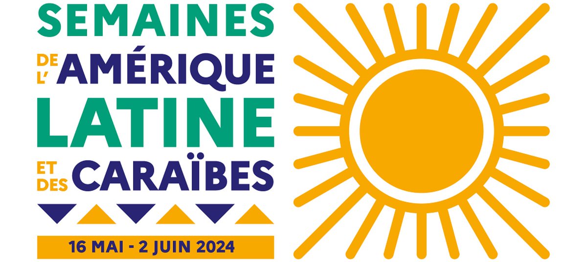 📆Du 16/05 au 02/06 se tiendront les Semaines de l’Amérique latine et des Caraïbes #SALC2024 ! À cette occasion, notre Groupe organise plusieurs conférences, découvrez nos projets & relations avec les pays & OSC partenaires. 👉Infos & inscriptions : bit.ly/4dkeLYl