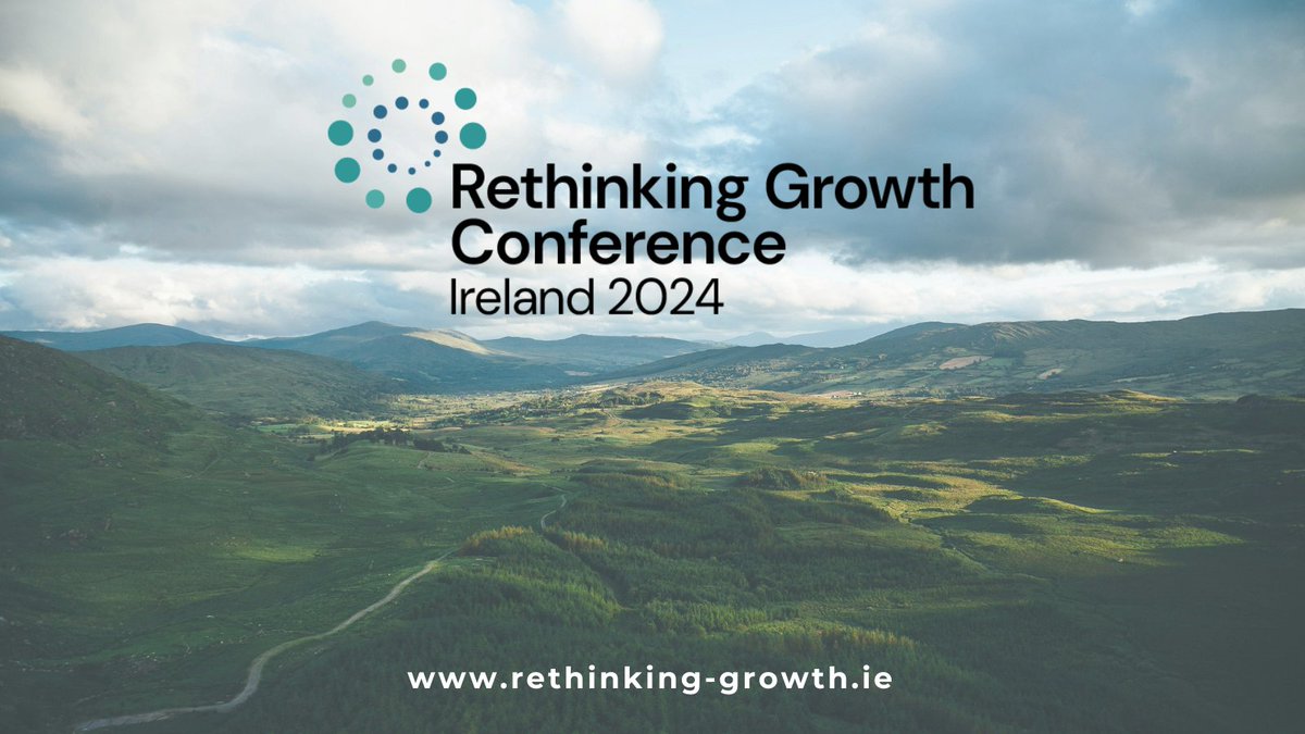 Registration is now open for the upcoming conference, Rethinking Growth: Towards a Wellbeing Economy for Ireland! @WeallIreland 📍Trinity College Dublin 📆 25-26 June 2024 Sign up now: ticketsource.eu/feasta/t-mokvm…