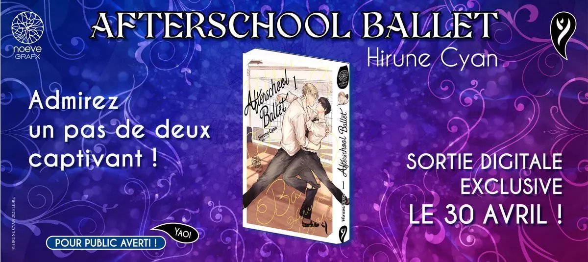 Le #manga Afterschool Ballet annoncé par <a href="/noevegrafx/">Noeve Grafx</a> et <a href="/piccoma_FR/">piccoma France</a> manga-news.com/index.php/actu… #yaoi #romance #ballet #danse #boyslove
