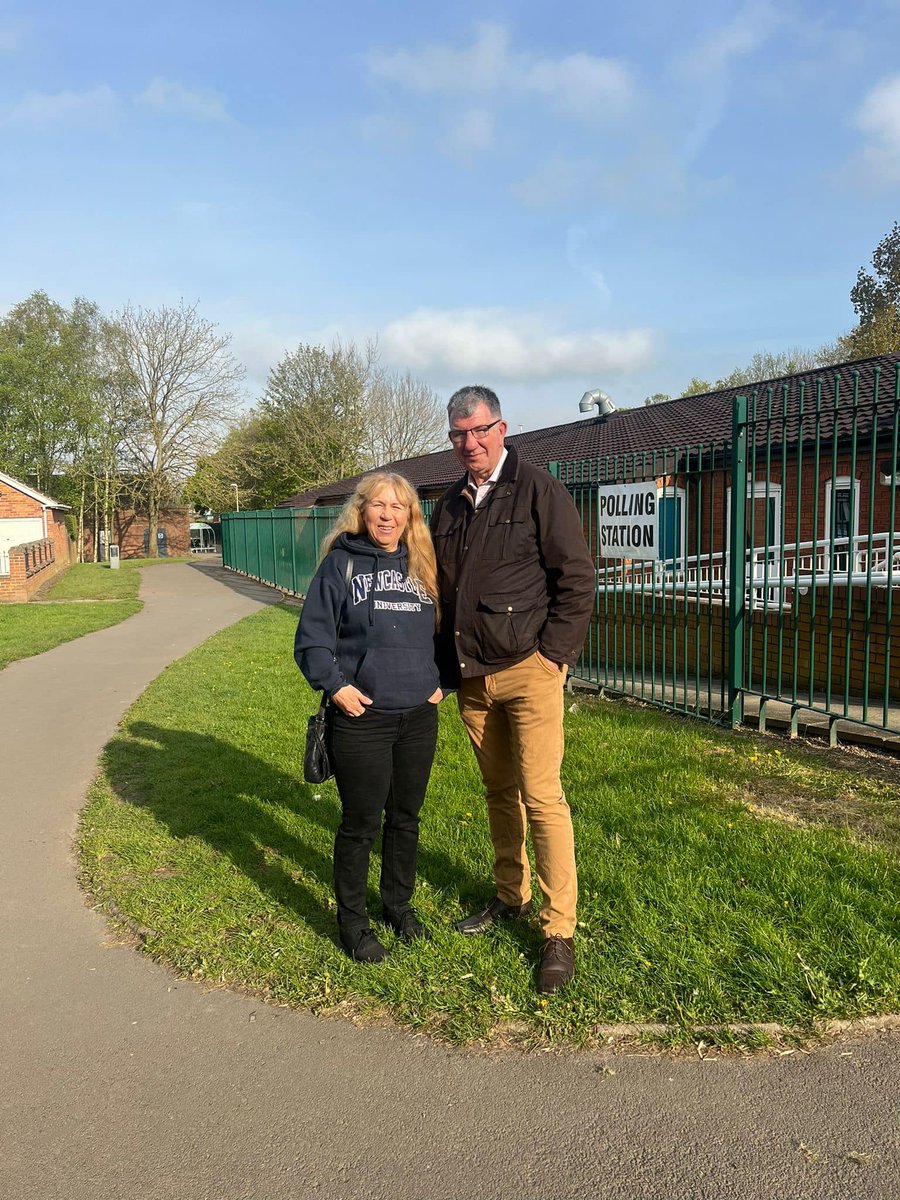 It was a pleasure to head out this morning with my wife Amanda to vote. I’m so grateful to everyone who has been a part of this campaign, but it is not over yet. Please if you haven't already, get out and vote Labour and remind your family and friends!