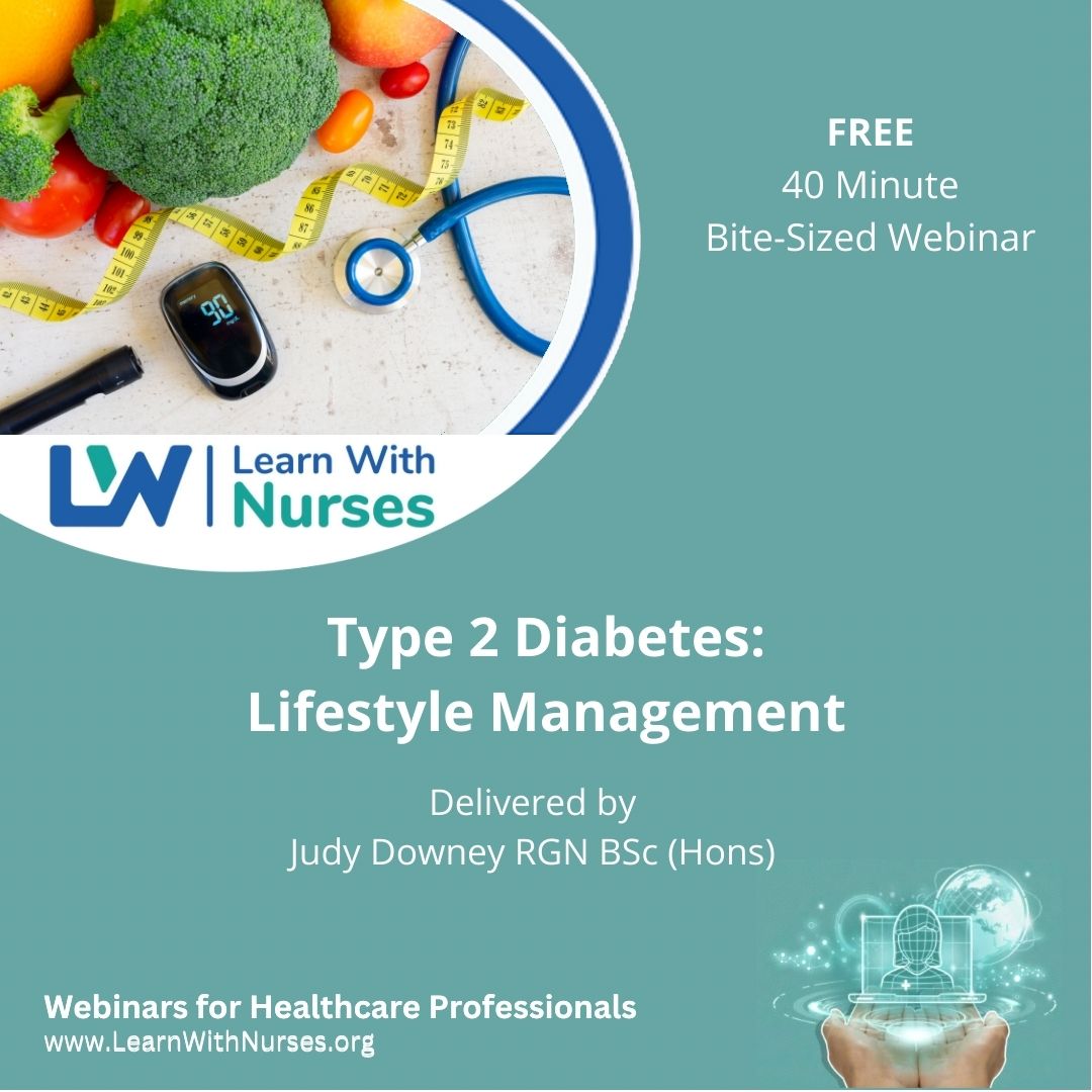 🗓️23.5.24⏰6.30pm 💉Type 2 #Diabetes Lifestyle Management 📢@DowneyJude2757 🩺Open to all #HCPs 🎓Certificates via @MedAllApp 🆓learnwithnurses.org/event/type-2-d… #Type2 #diabetes #nursetwitter #nurse @BurdettTrust @Wenurses @wegpns @gpnsnn @westudentnurse @weahps @wenursingassocs