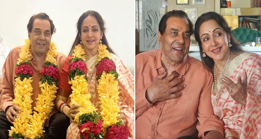 धर्मेंद्र और हेमा मालिनी की शादी को पुरे हुए 44 साल, एक्ट्रेस ने खूबसूरत तस्वीरें शेयर कर लिखी ये बात 4pillar.news/dharmendra-and… #Dharmendra #HemaMalini #WeddingAnniversary