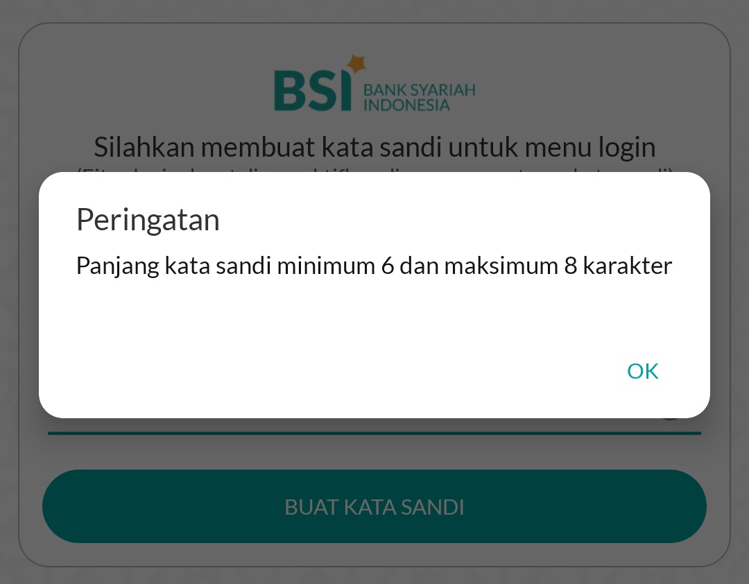 other bank: make your password LONGER AND STRONGER!! 😡
BSI: