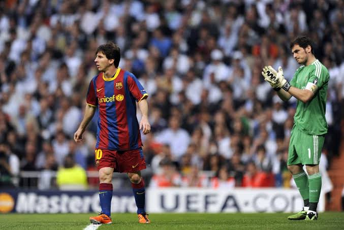 Q : A player you hated or didn’t like to play against? 🚨🗣️Iker Casillas (Real Madrid Legend) : “Élber from Bayern Munich, Juninho who, even though he wasn't a striker but he scared me every time he had to take a free-kick. And then Ofcourse there is Lionel Messi' Note that,…