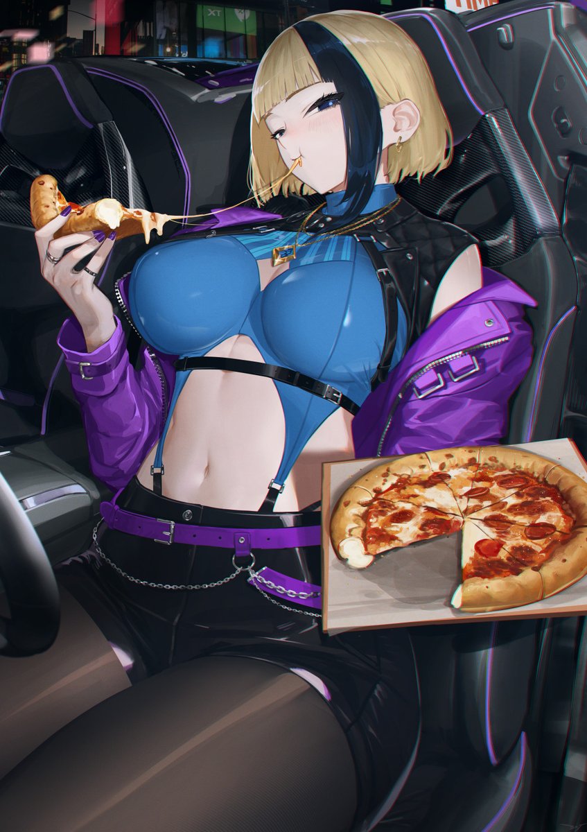 Lucci offers you pizza