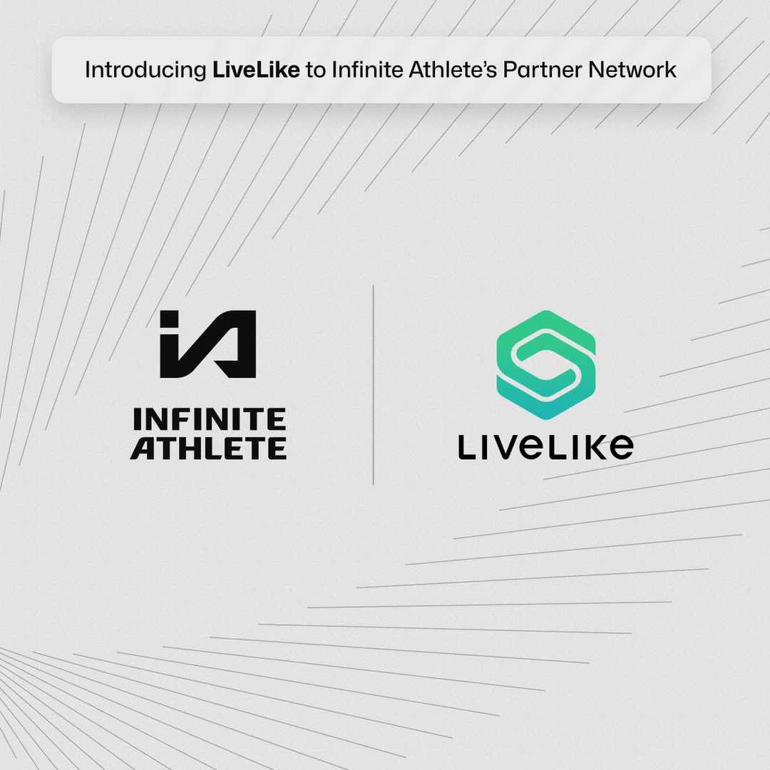 Infinite Athlete's Partner Network has a new member: @LiveLikeInc! 🤝 Both our companies' technologies are already integrated within @ChelseaFC's official app, so we figured, why not work together more?! Learn about our partner network and join here: infiniteathlete.ai/partners