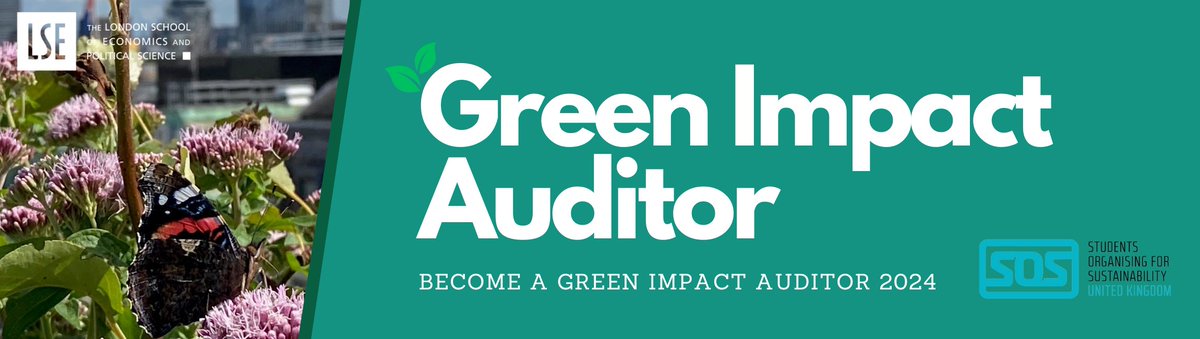 Sign up to be a Green Impact Auditor!

Receive IEMA-approved training, develop analysis and communications skills and a free catered lunch!

forms.office.com/Pages/Response…