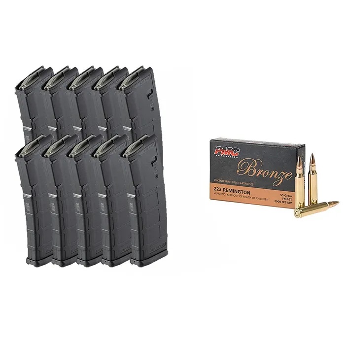 BROWNELLS BUNDLES 1000rd Bronze .223 Rem 55Gr FMJ With 10x 30-Round PMAGS

$565.99

alnk.to/4qKY6LN