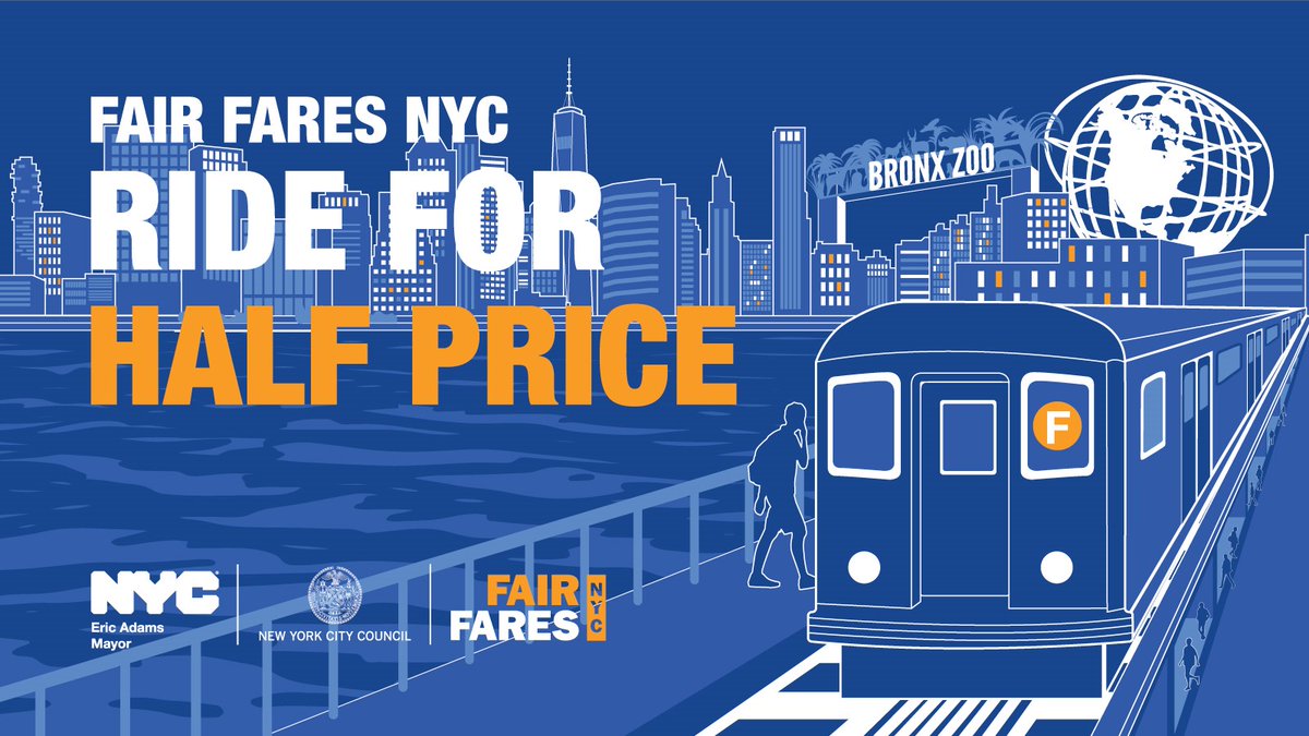 Fair Fares NYC eligibility has expanded! See if you qualify today! Check your eligibility at nyc.gov/fairfares or call 311 for more information.