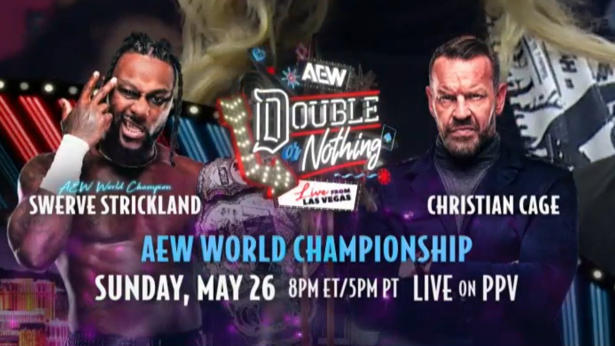 The main event of Double or Nothing has been set! #AEWDynamite