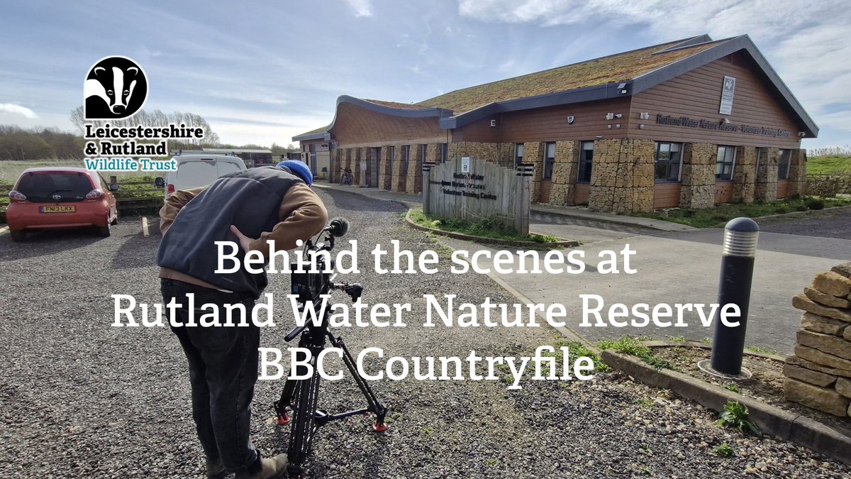 Behind the scenes video with BBC Countryfile as they filmed in and around Rutland Water Nature Reserve. Check it out here youtu.be/187aqa54iU4 More info including the link to watch the episode, plus details on how to visit us lrwt.org.uk/countryfile-28…