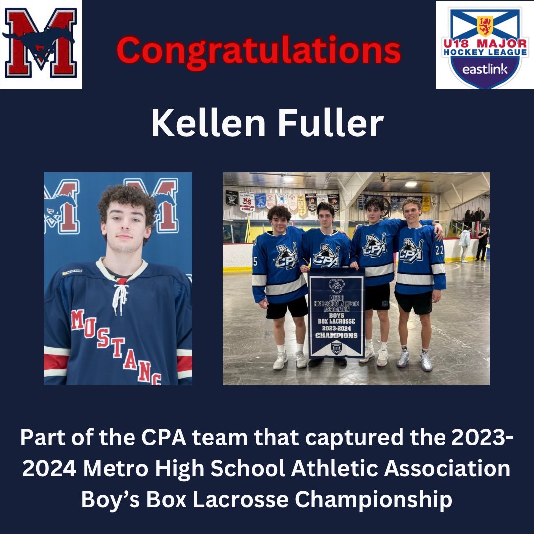 Congrats to ‘Stangs Kellen Fuller