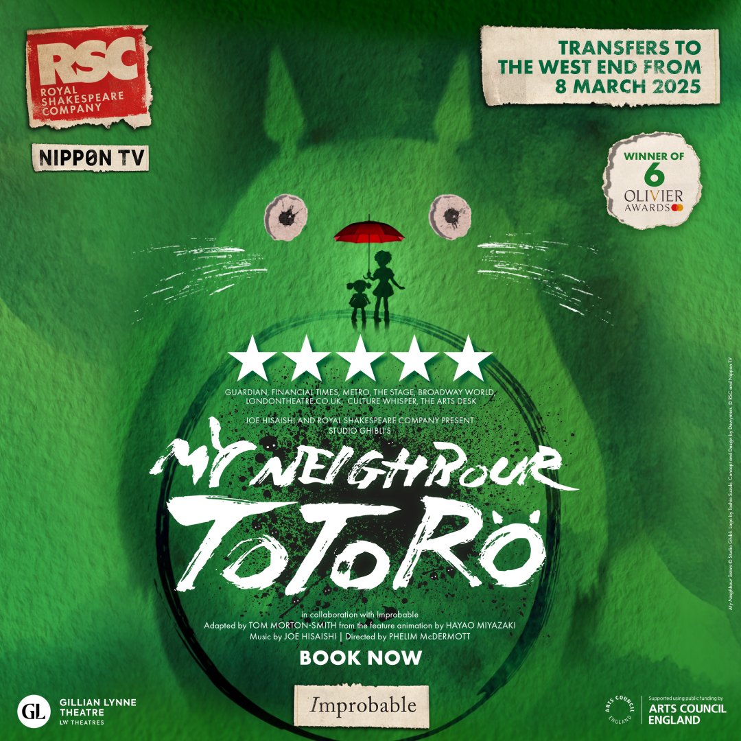 📢 PRESALE ALERT! Don't miss the theatrical event of 2025 as the award-winning #MyNeighbourTotoro transfers to London's #westend. 🎫 Tickets are on general sale tomorrow, but you can get them a day early in our presale - NOW! 👉 ents24.com/london-events/… #londontheatre #ents24