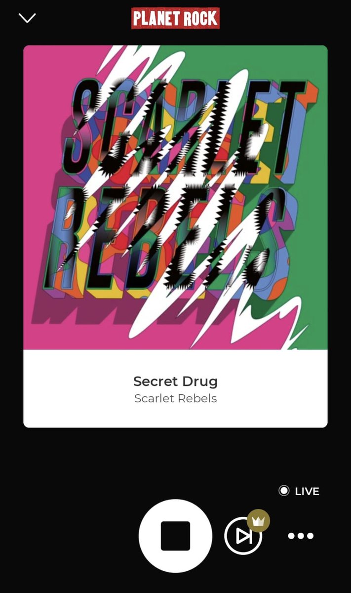 🙌🙌🙌🙌 Big up to Darren Redick and @PlanetRockRadio for spinning ‘Secret Drug’ this afternoon Thank you 🙏 Who heard it? Who now has it stuck in the head? 🤩