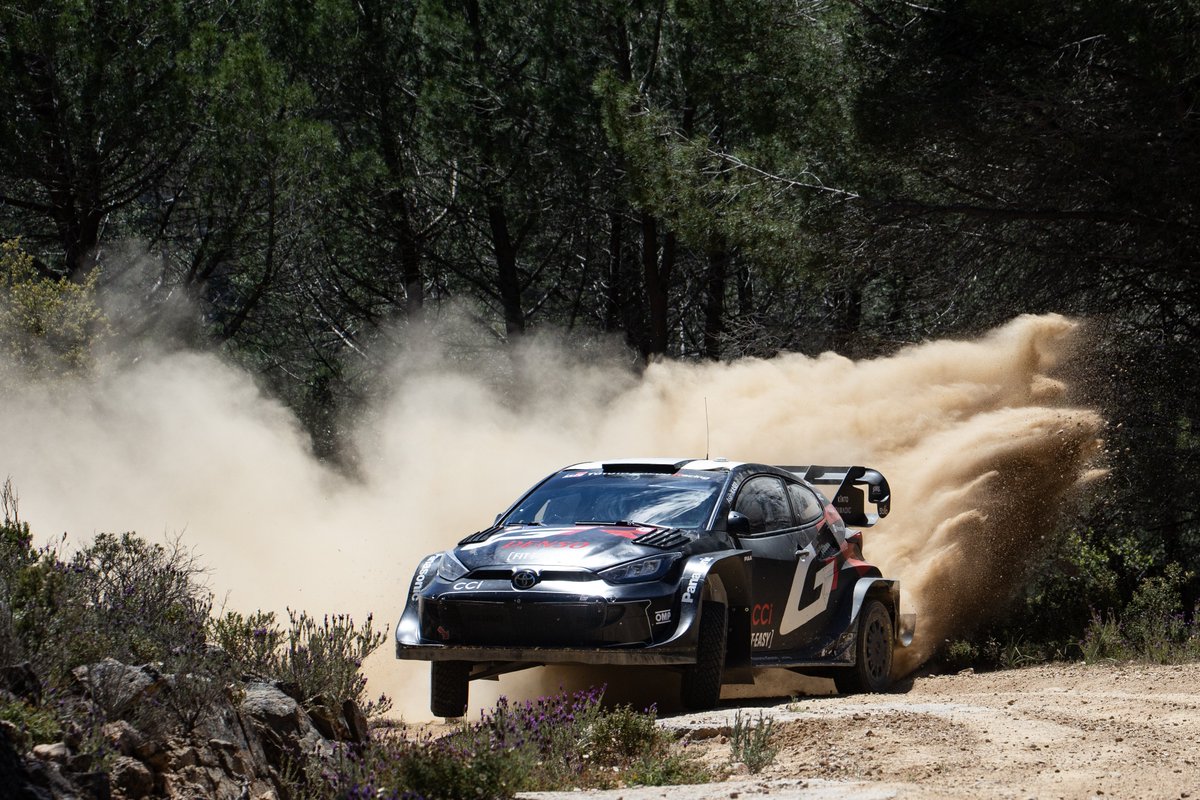 Preparing for a Portugal push next week with our four-strong line-up 💪

#ToyotaGAZOORacing #GRYaris #WRC #RallydePortugal 🇵🇹