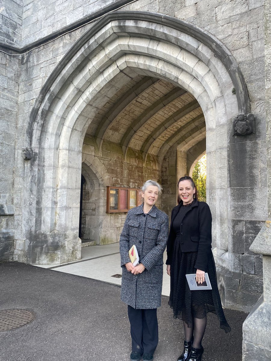 We had a wonderful evening yesterday at our Creative Writing Reading Series with magnificent poetry from Martina Evans and Annemarie Ní Chuirreáin.